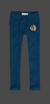 heren abercrombie and fitch elastisch sweatpants chief patroon blauw Originele Sale xiyn1309